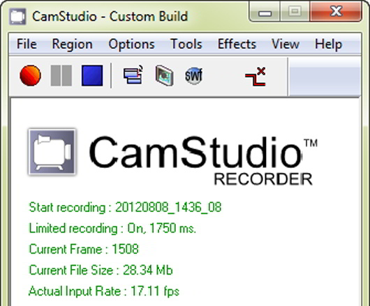 Screen Recording — CamStudio