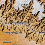 Scenic Map Grand Canyon