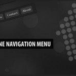 Halftone-Navigation-Menu