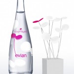 EVIAN WATER Courreges