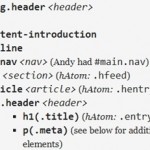 HTML5 id class Name Cheat Sheet