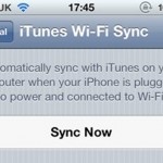 iTune Wi-Fi-Sync