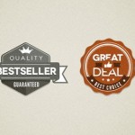 Psd Modern Vintage Stickers Badges