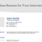 clean-resume