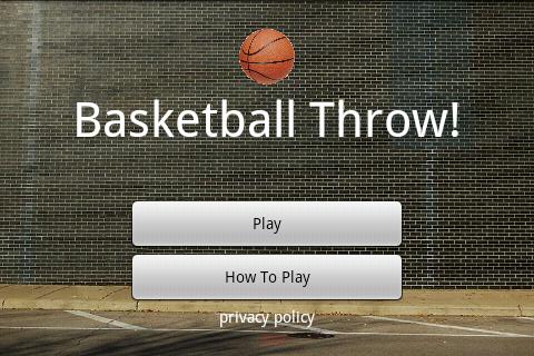 Basketball Throw