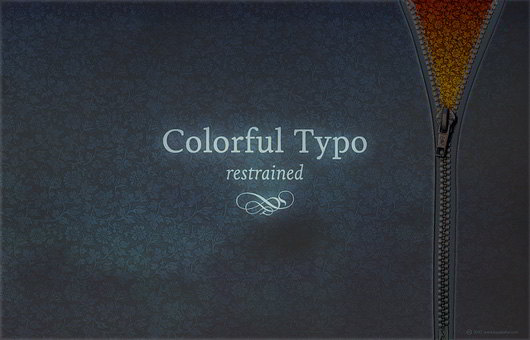 Colorful Typo