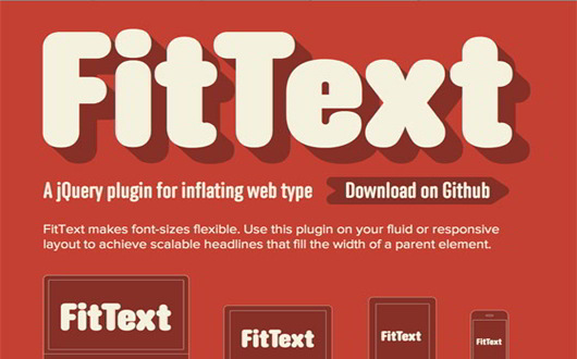 Fit Text Typography Plugin