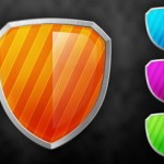 Glossy Shield Icon