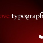 I love Typography