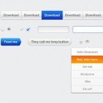 UI Elements PSD