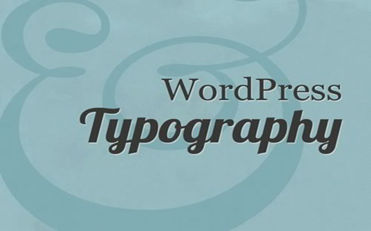 Wordpress Typography Plugin