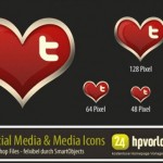 30 Valentines Icon PSD