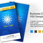 Business Card PSD Template