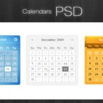 Calendars PSD