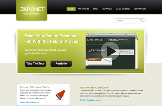 Exponet Business Site