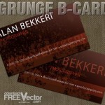 Grunge B Card