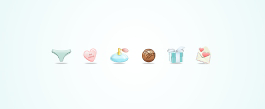 Valentines Icon Set