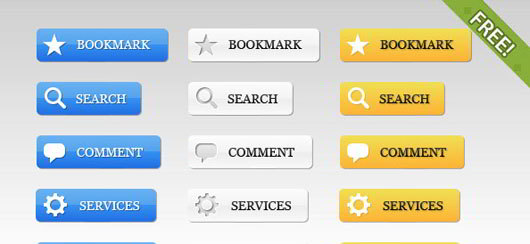 39 Free Web 2.0 Button