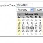 AJAX-Enabled Calendar Control