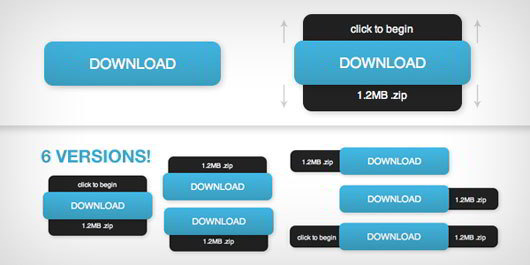 Animated Download button