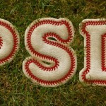 Baseball Inspired Text Effect