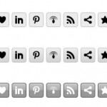 CSS Social Buttons