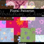 Floral Photoshop Patterns