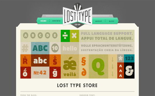 Lost Type