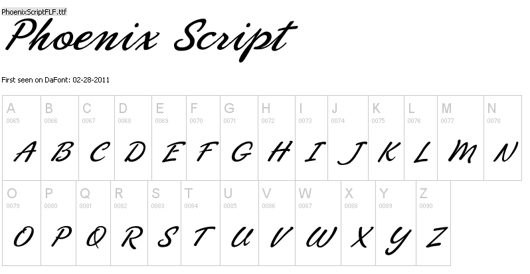 Phoenix Script