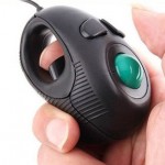 Portable Finger Hand Held 4D Usb Mini Trackball Mouse