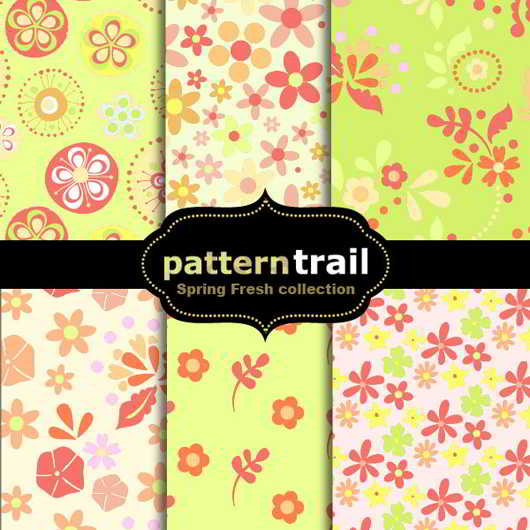 Spring Fresh Floral Patterns