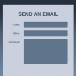 Stylish Contact Form with HTML5 & CSS3