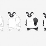 Vector Panda Character