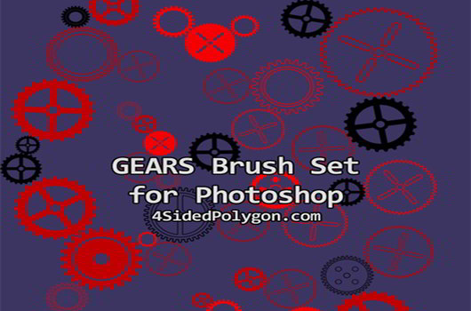 Gears Brush Set