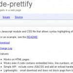 Google Code Prettify