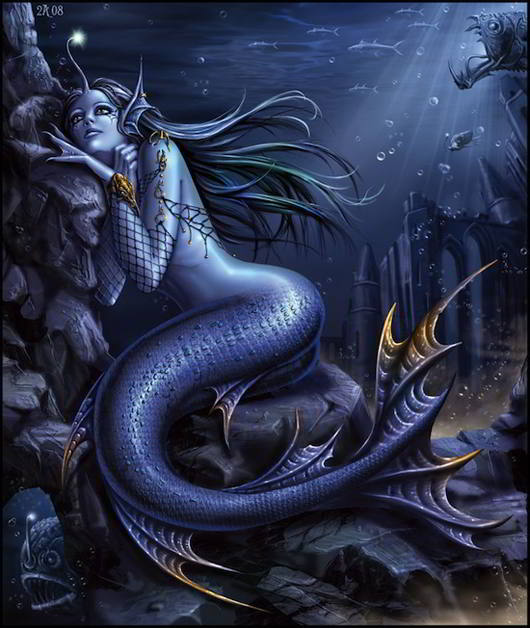 Mermaid-of-Deep-Water-by-Candra