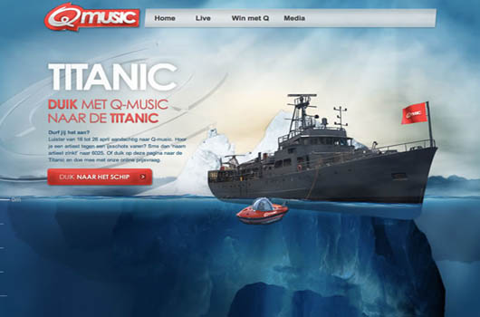 Q Music Titanic