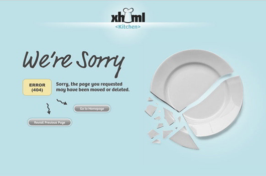 Xhtml Kitchen_error_page