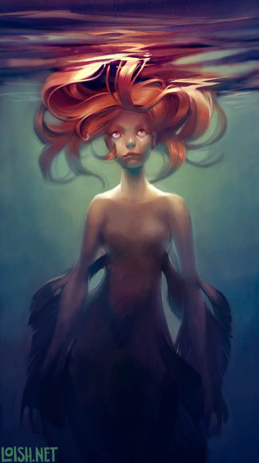 mermaid-by-loish