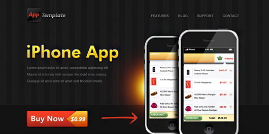 iphone-app-web-template