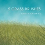 5 Grass Brushes