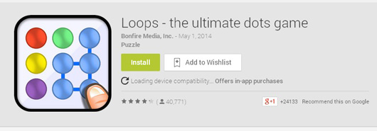 loops dot game
