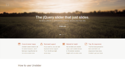 Unslider Slider Plugin