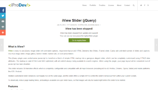 iView Slider