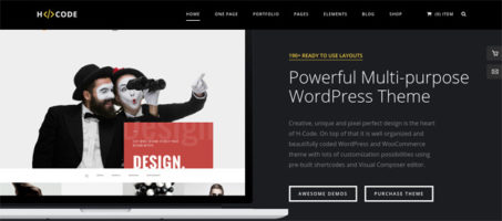 one page wordpress theme 2017