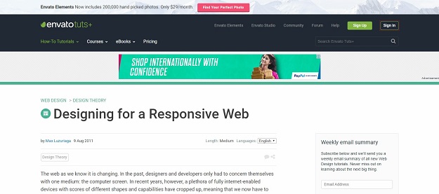 Turning any Website to a Responsive Site
