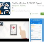 traffic monitor & 3g-4g speed