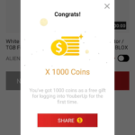 3. First-time-1000-coins